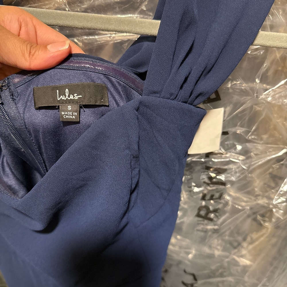 Lulus Navy Dress - Picture 5 of 5